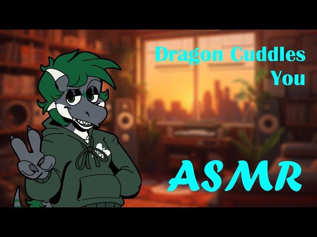 [Furry ASMR] Dragon Cuddles And Comforts You After A Horror Movie