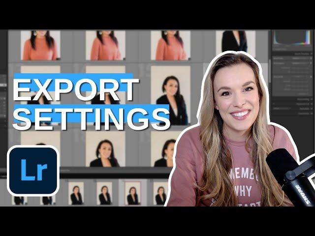 How to Export Images From Lightroom Classic