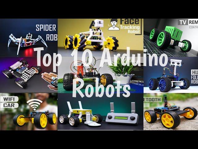 Arduino Robots || Top 10 Arduino Robots || Arduino Projects || Top New 2022  || Drab Tech
