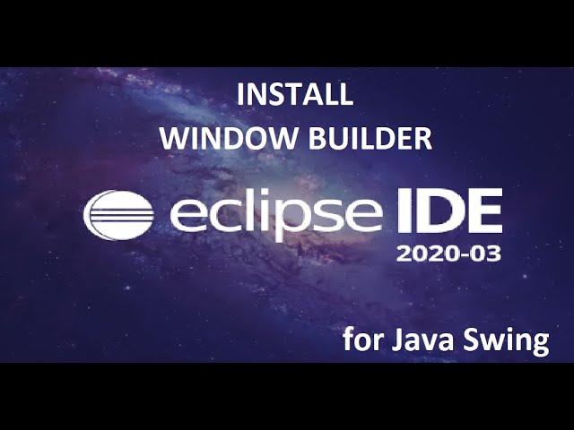 How to Install Window Builder in Eclipse
