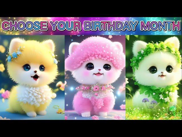 Choose Your Birthday Month & See Your Mini Cuties | Happy New Year | Gift |