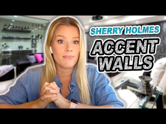 Sherry Holmes' 14 Accent Wall Ideas For Your Home!