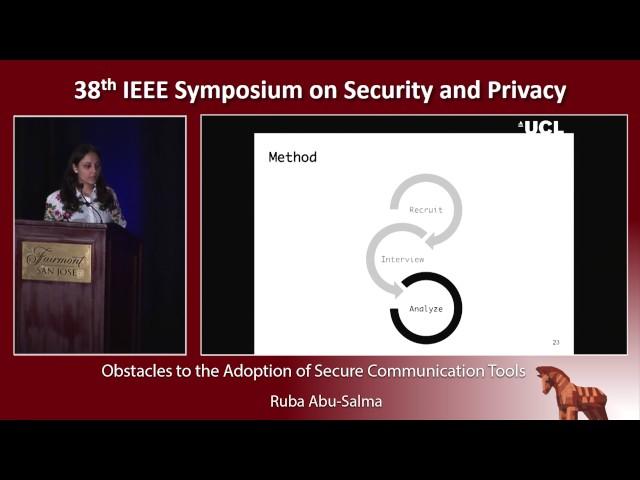 Obstacles to the Adoption of Secure Communication Tools