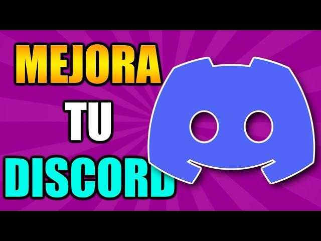 COMO MEJORAR TU SERVIDOR DE DISCORD (bots y consejos)  *desde cero* 2024