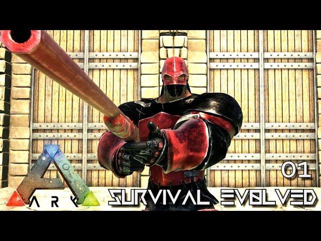 ARK: SURVIVAL EVOLVED - NEW SEASON BEGINS EPIC START !!! E01 (MODDED EXTINCTION CORE CENTER)