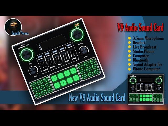 New V9 Audio Sound Card  /  Review and Setup