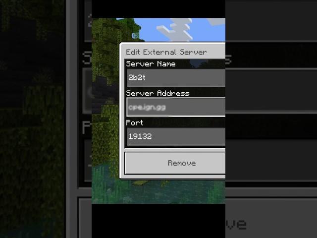 2b2t Server's IP 