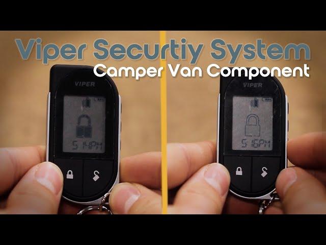 Ultimate Camper Van Upgrades| Viper Security System