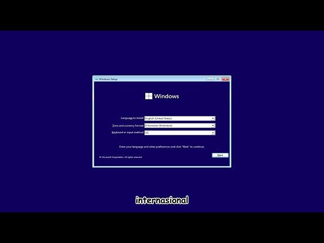 Cara Instal Windows 11 Full dari awal LENGKAP