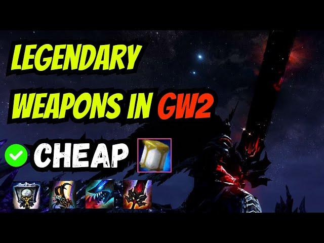 CASUALLY getting your FIRST LEGENDARY WEAPON in Guild Wars 2 | Guide on Legendary Starter Kit