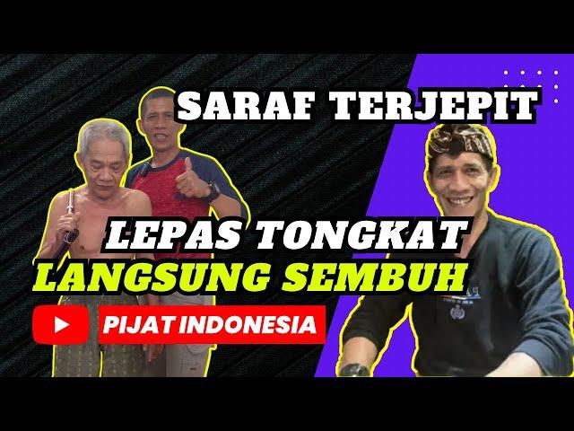 SARAF TERJEPIT PINGGANG 9 TAHUN ‼️LANGSUNG SEMBUH LEPAS TONGKAT PERNAH DIVONIS HARUS OPERASI