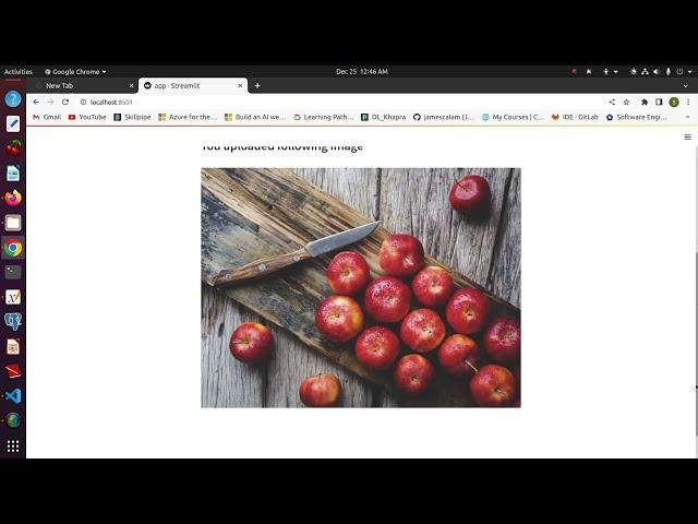 Streamlit App for Detecting & Counting Red Apples