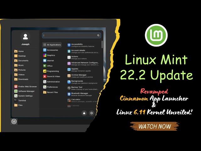 Linux Mint 22.2 Update: Revamped Cinnamon App Launcher & Linux 6.11 Kernel Unveiled!