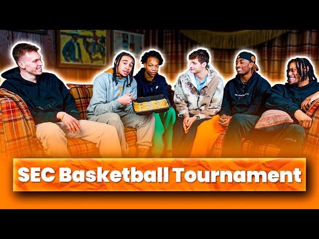 Tennessee Basketball players speak on the upcoming SEC Basketball Tournament & answer fan questions