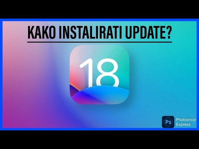 Kako instalirati IOS 18 Beta Update ?