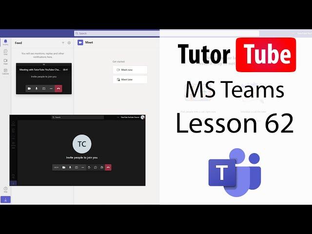 Microsoft Teams - Lesson 62 - Presenter Mode while Sharing Screen