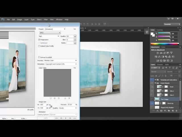Creating Canvas Mockups Using Your Photos