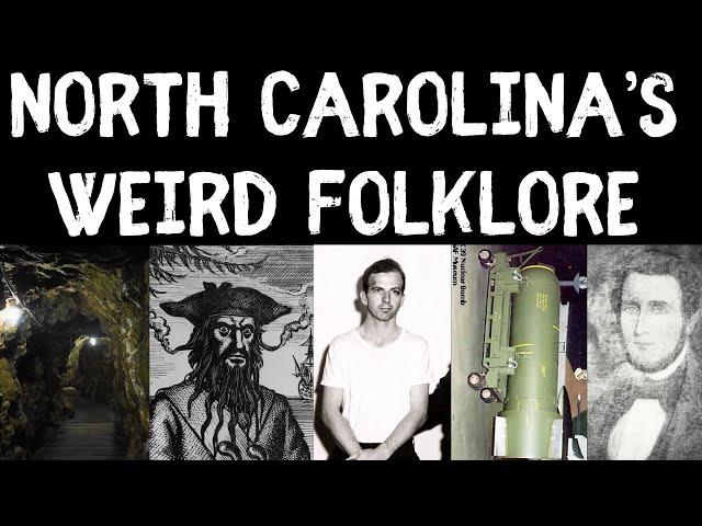 Exploring North Carolina's Weird Folklore (Volume 1): Myths and Legends of the United States