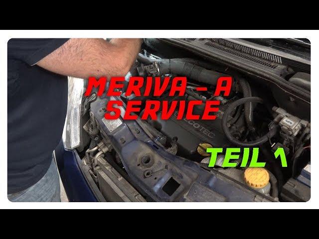 Opel Meriva A 1.4 16V kleiner Service Teil1 [4K]