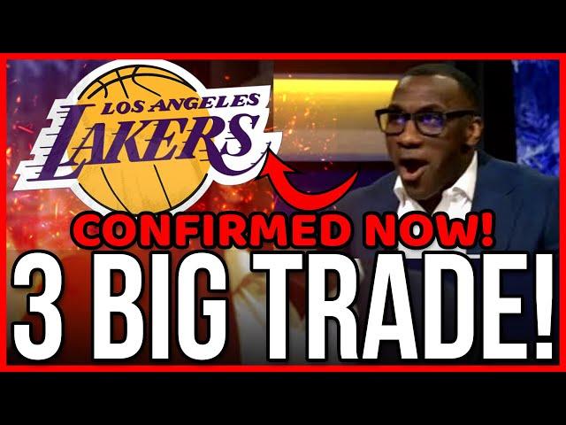 BIG SURPRISE! 3 BIG TRADE FOR THE LAKERS! TODAY’S LAKERS NEWS