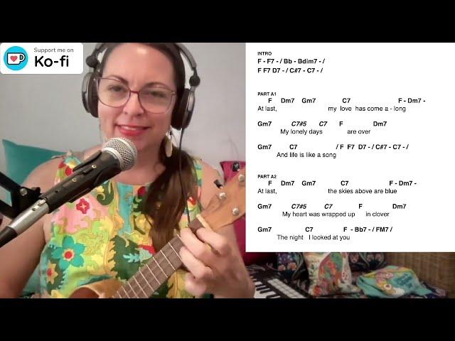 AT LAST - Etta James Ukulele Lesson & Play Along