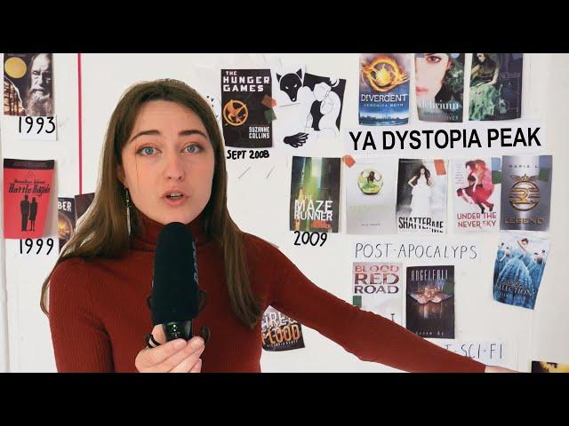 a retrospective on teen dystopian books