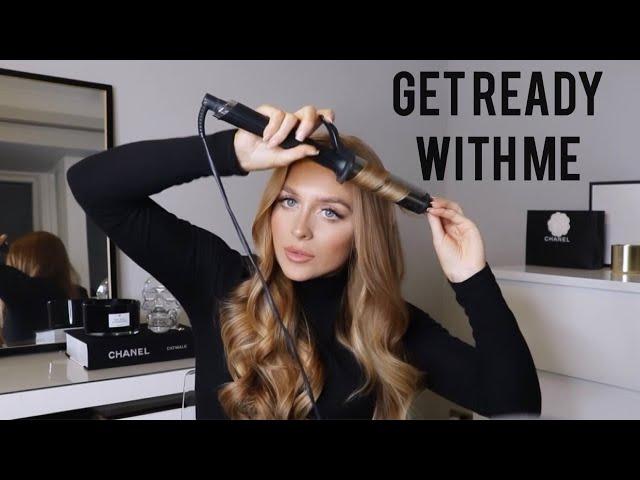 GET READY WITH ME / MY GO TO CURLS!