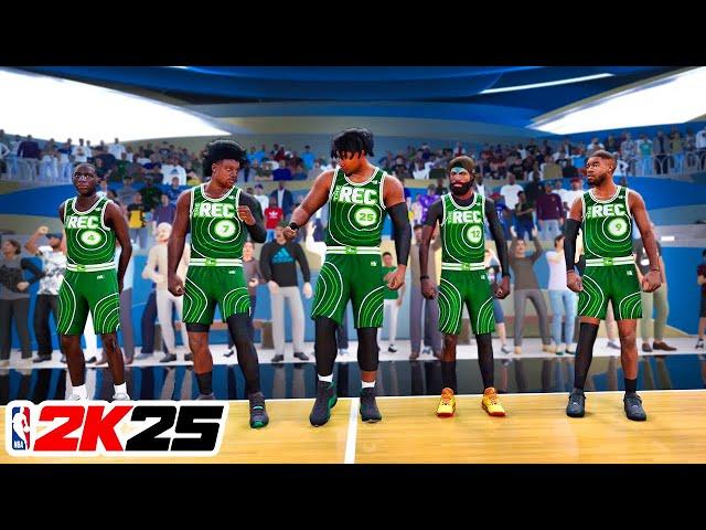 THE GREATEST REC RANDOM TEAM IN NBA 2K25!(RAGE AND FUNNY MOMENTS)