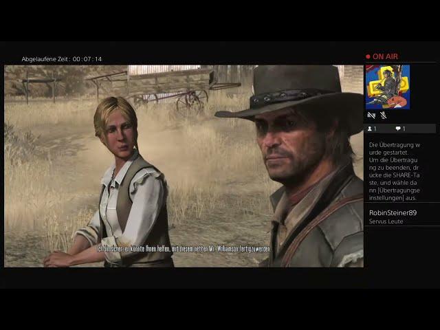 Red Dead Redemption PS4 German Story Part 2 Es geht los erste Aufträge und hinweise