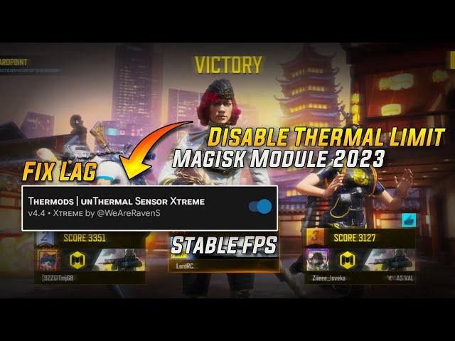 LATEST! Thermods Magisk Module | Disable Thermal | Fix All Lags & FPS Drops - RC Modz