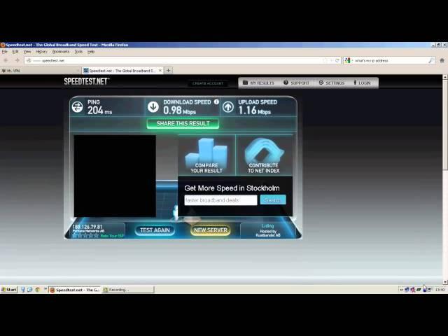 SwitchVPN Speed Test From Mr. VPN