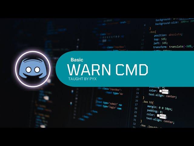 Warn Command | Py-Cord