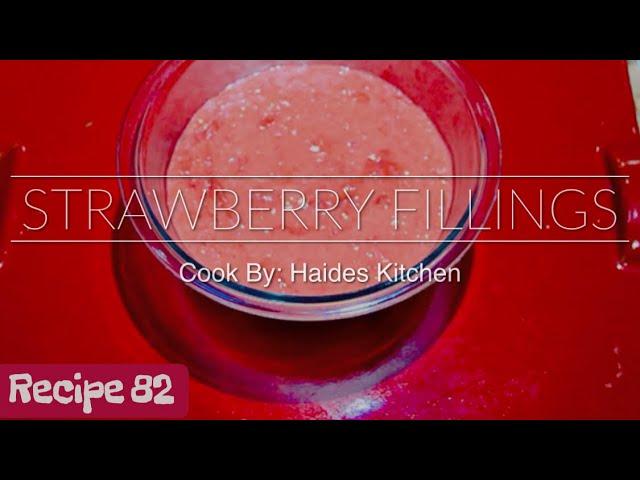 STRAWBERRY FILLING FOR CAKE