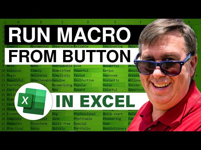 Excel - Excel Macro Assignment to Buttons: Control Toolbox vs Forms Toolbar - Episode 594