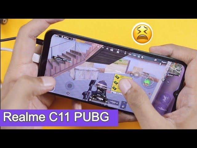 Realme C11 Pubg Gaming Test with FPS, Graphics Settings & heating | Mediatek G35 