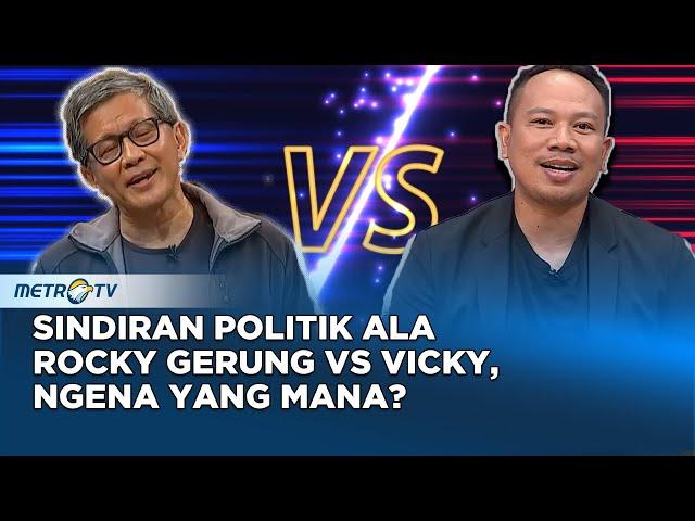 Q&A - Kompilasi 'Chuaks' dari Rocky Gerung dan Vicky Prasetyo