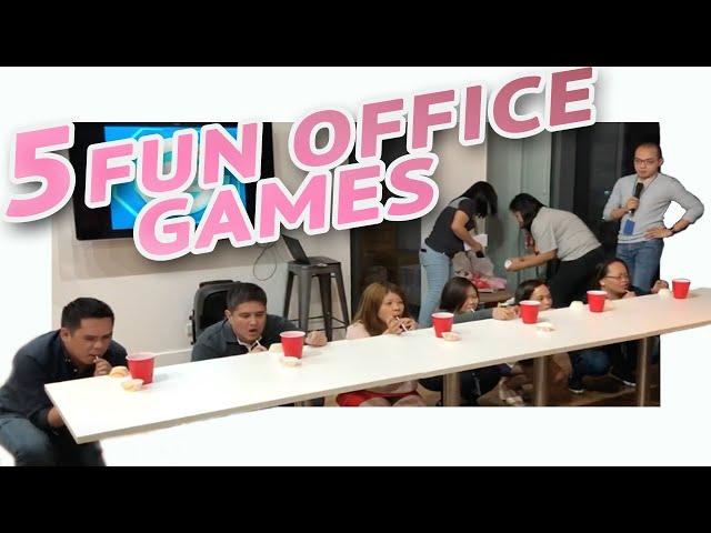 5 FUN PARTY GAMES AT WORK • Part 4  | Minute To Win It Style