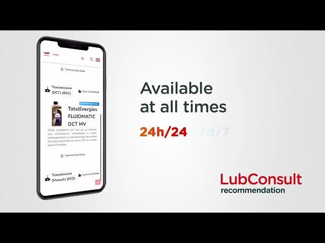 Discover LubConsult Recommendation