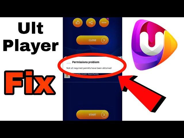 How to Fix Ult Player All Problem Solve & Not Working Problem Solve