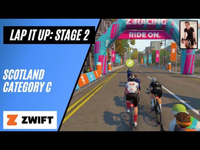 Lap It Up Stage 2 // Fighting For a Podium on Glasgow Crit Circuit Reverse // Category C