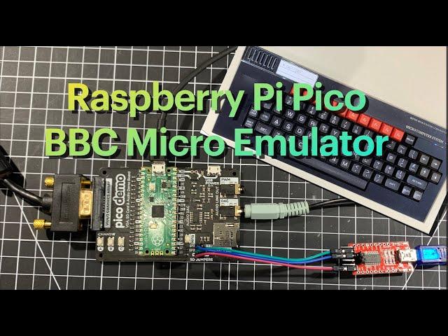 Raspberry Pi Pico, BBC Model B emulator.