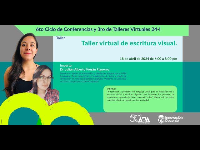 Taller virtual de escritura visual