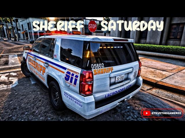 GTA 5 MODS LSPDFR HARRIS COUNTY SHERIFF SATURDAY EP10