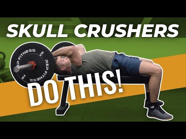 Skull Crusher Guide — Muscles Worked, Form, and Variations