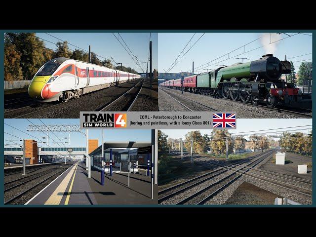 ECML - Peterborough to Doncaster (and Flying Scotsman) Review ~ Train Sim World 4