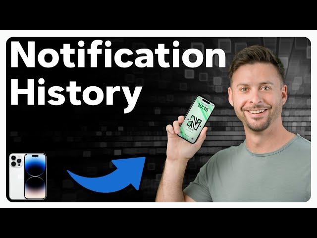 How To Check Old Notifications On iPhone