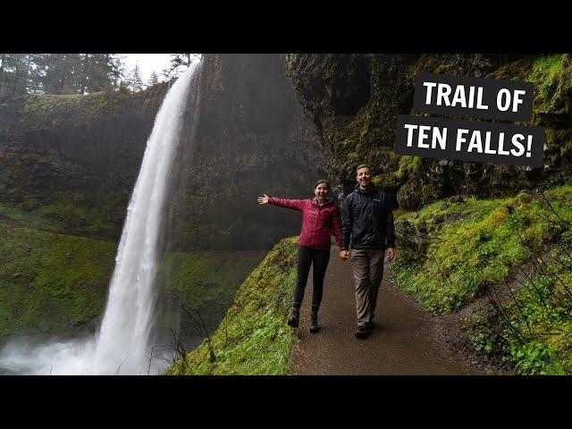 The ULTIMATE Waterfall Hike in Oregon (Trail of Ten Falls at Silver Falls State Park)