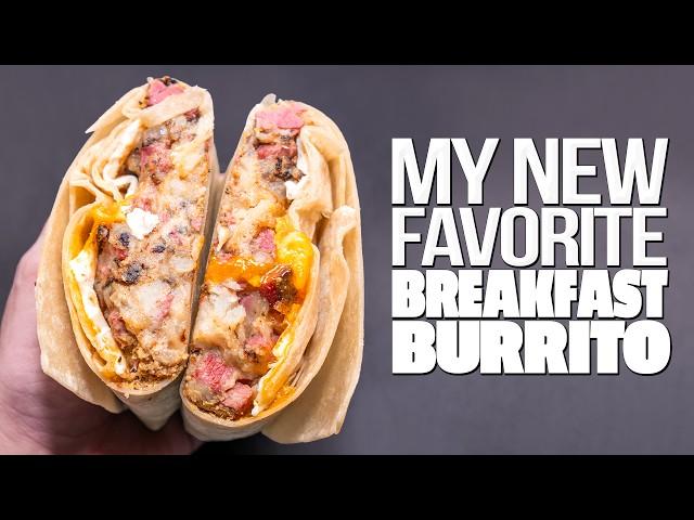 MY NEW FAVORITE BREAKFAST BURRITO...WOW! | SAM THE COOKING GUY