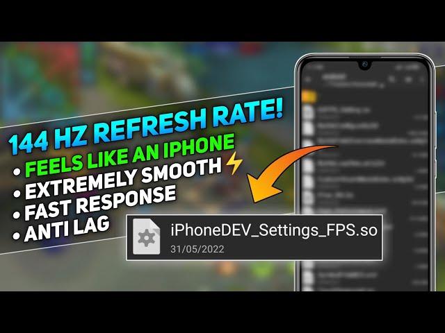 LATEST! Low end device V46 144Hz Config Smoothness Gameplay overload No Lag