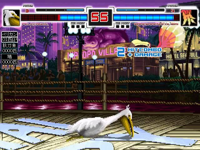 MUGEN : Hitchcock's Nightmare - Pelecanus vs Warewarenocolibri